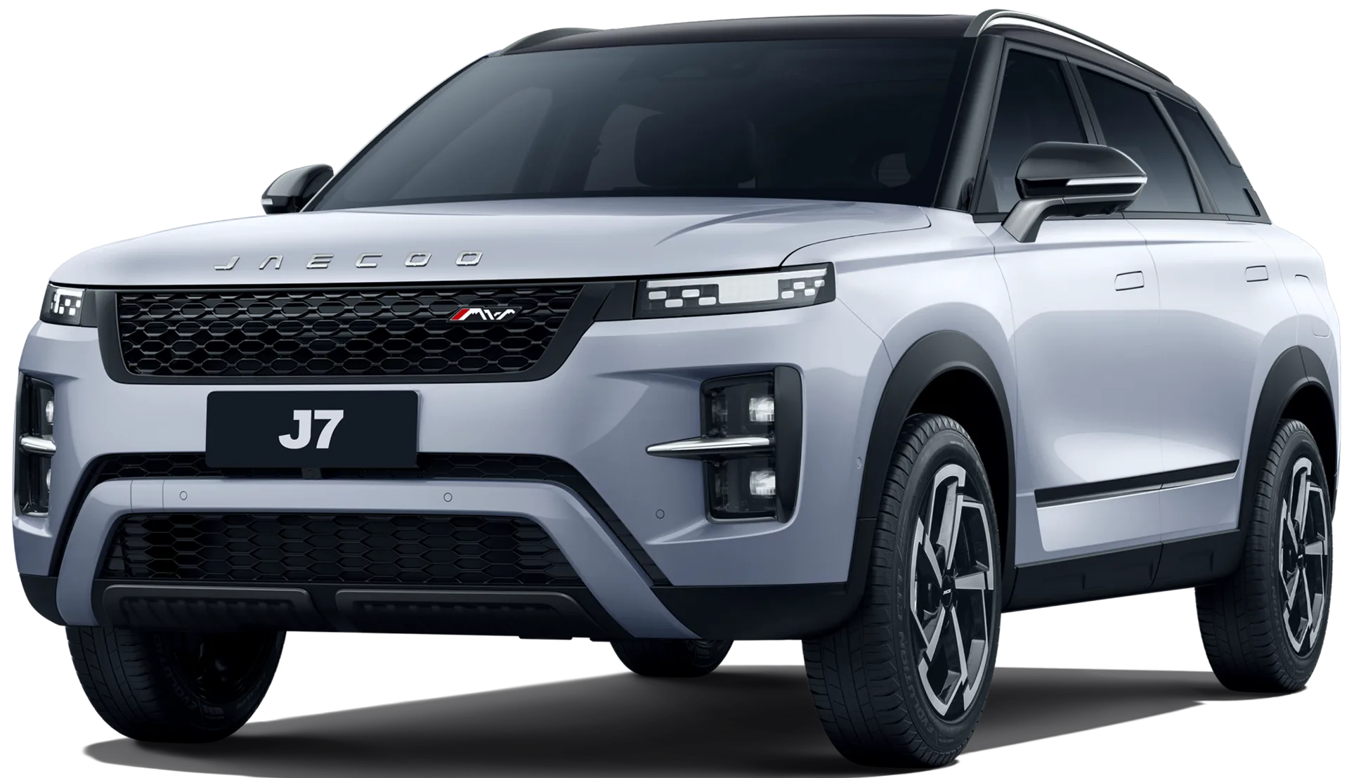 Jaecoo J7, Серо-голубой